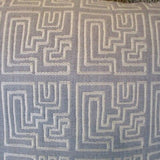 Pair Of New Custom Pillows With Kelly Wearstler Mira Fabric 19" x 19"