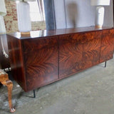 CB2 Clyde Mahogany Media Console 71"L x 18"D x 30"T