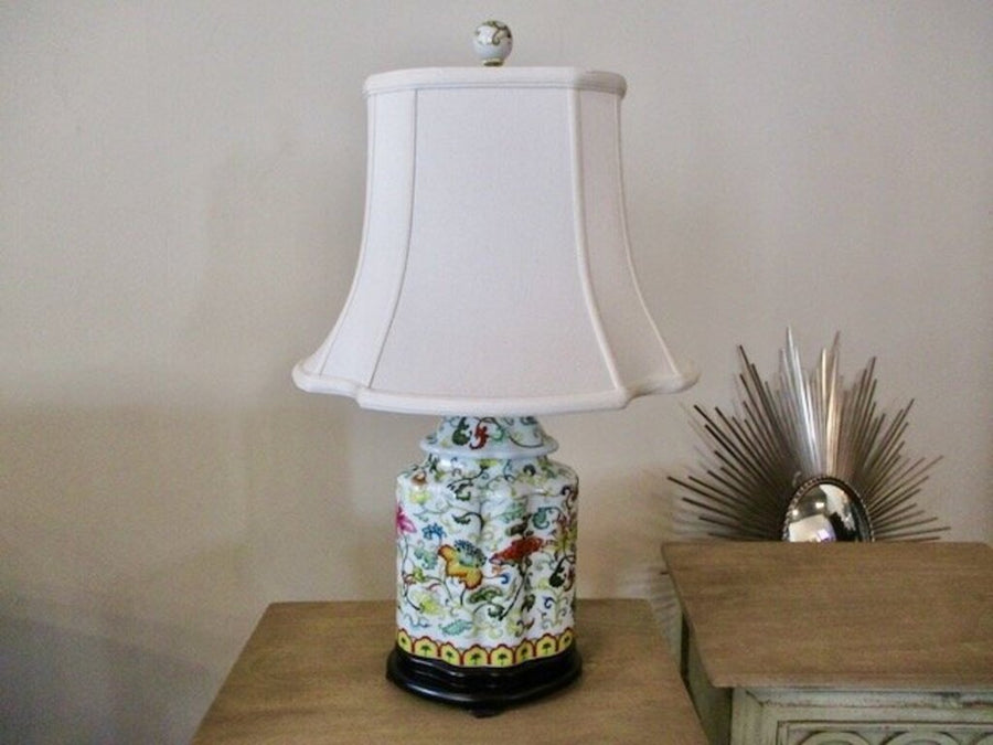 Scully And Scully Temple Jar Lamp 24"tall to Finial