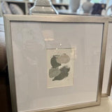 Framed Amy Duke Signed Abstract "Joy (grey)" 16" x 16"
