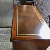 Sligh Furniture Leather Top Desk 46"W x 23"D x 29"T x 24" Seat Height