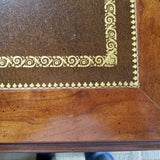 Sligh Furniture Leather Top Desk 46"W x 23"D x 29"T x 24" Seat Height