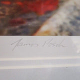 Signed James Posch Art 32"W x 26"T