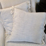 Pair Of Linen Pillows 22" x 22"