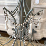 Aiden Gray French Beaded Chandelier 26" Diam x 53.5"T On Approval Hold Purchase