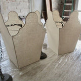 Aiden Gray Medium Miramar Lantern 15" x 15" x 43"T