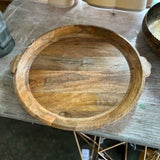 Large Wood Bowl 20"Diam