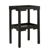 NEW Oka Kyoto Side Table 18"L 14"D x 28"T