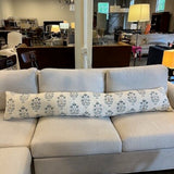 Custom Down Filled Lumbar/Sofa Pillow 73"Long