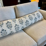 Custom Down Filled Lumbar/Sofa Pillow 73"Long