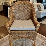 Pierce Martin Caned Chair 25.5"W x 20"D x 38"T