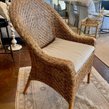 Pierce Martin Caned Chair 25.5"W x 20"D x 38"T