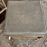 NEW Acquisitions Norton Bench In "Liz Stone " Leather 21"W x 20"D x 19"T
