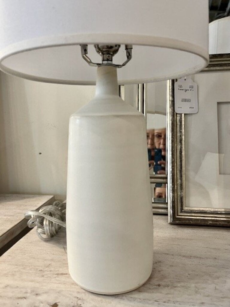 Pair of House of Troy Stoneware Lamps 22.5"T x 4.5" Diam Base