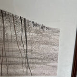 Original Large Signed Art "Winter Visitors" By P.Buckley Moss 56"T x 40"W