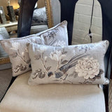 Pair Of Ballard Design Lumbar Pillows 19"L x 11"