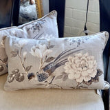 Pair Of Ballard Design Lumbar Pillows 19"L x 11"