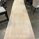 Gold Antique Style Runner from ART Rug 3.4' x 14.1''