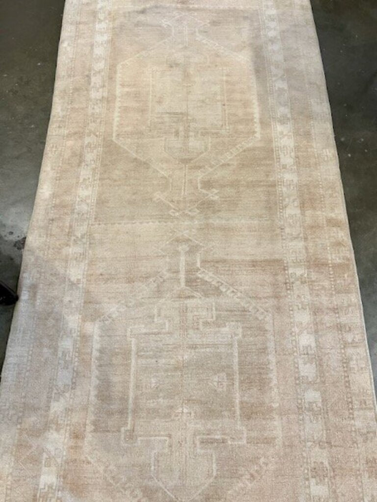 Gold Antique Style Runner from ART Rug 3.4' x 14.1''