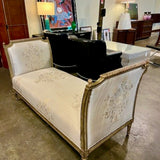 Antique French Bench / Daybed 65"L x 26.5"D x 33"T
