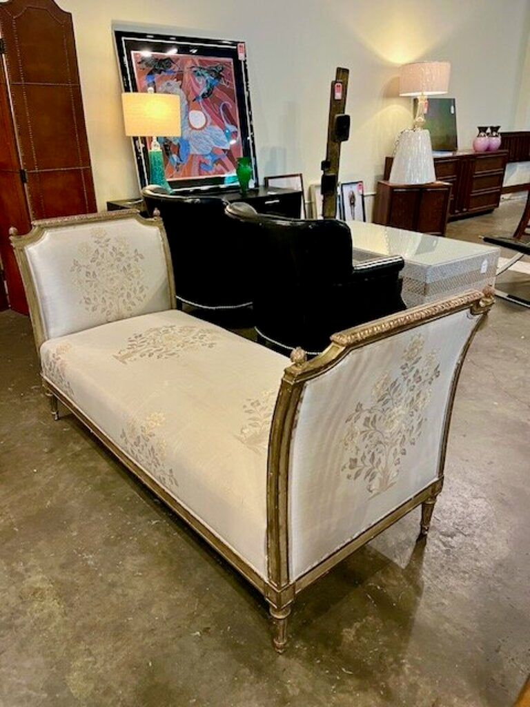 Antique French Bench / Daybed 65"L x 26.5"D x 33"T