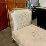 Antique French Bench / Daybed 65"L x 26.5"D x 33"T