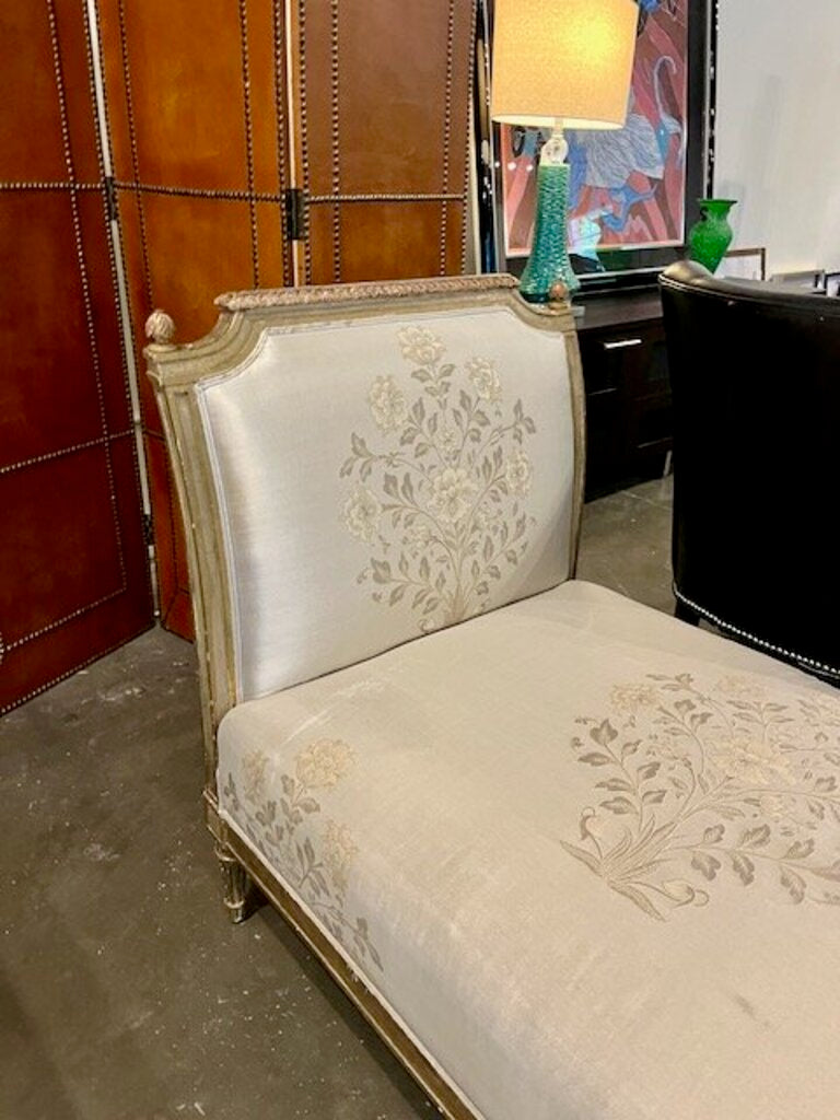 Antique French Bench / Daybed 65"L x 26.5"D x 33"T