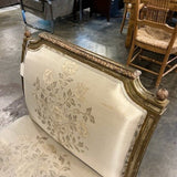 Antique French Bench / Daybed 65"L x 26.5"D x 33"T