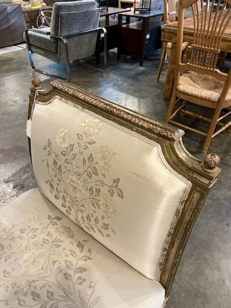 Antique French Bench / Daybed 65"L x 26.5"D x 33"T