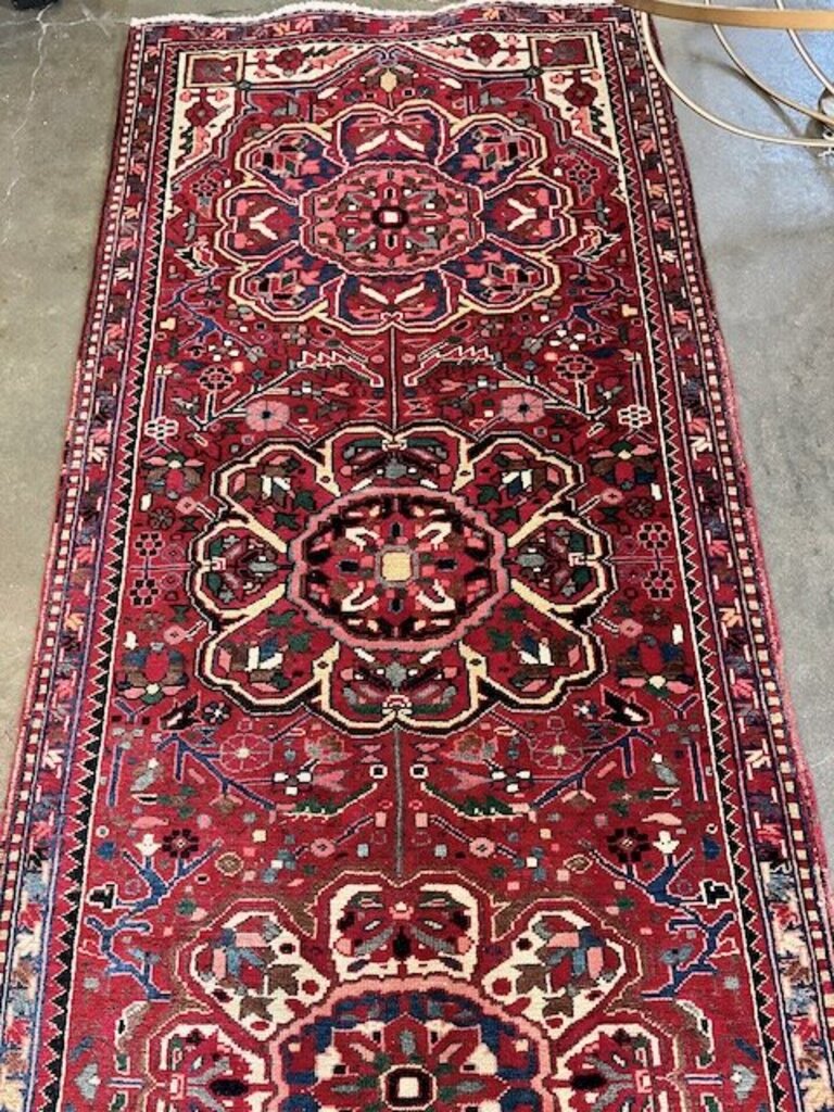 Vintage Persian Runner 12' 2" x 3' 7"