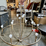 12 Light Modern Chandelier 40"T x 40"Diam