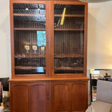 Custom Glass Front China Display Cabinet 64.5"W x 22.5"D x 103"T