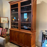 Custom Glass Front China Display Cabinet 64.5"W x 22.5"D x 103"T