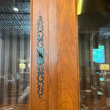 Custom Glass Front China Display Cabinet 64.5"W x 22.5"D x 103"T