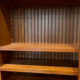 Custom Glass Front China Display Cabinet 64.5"W x 22.5"D x 103"T