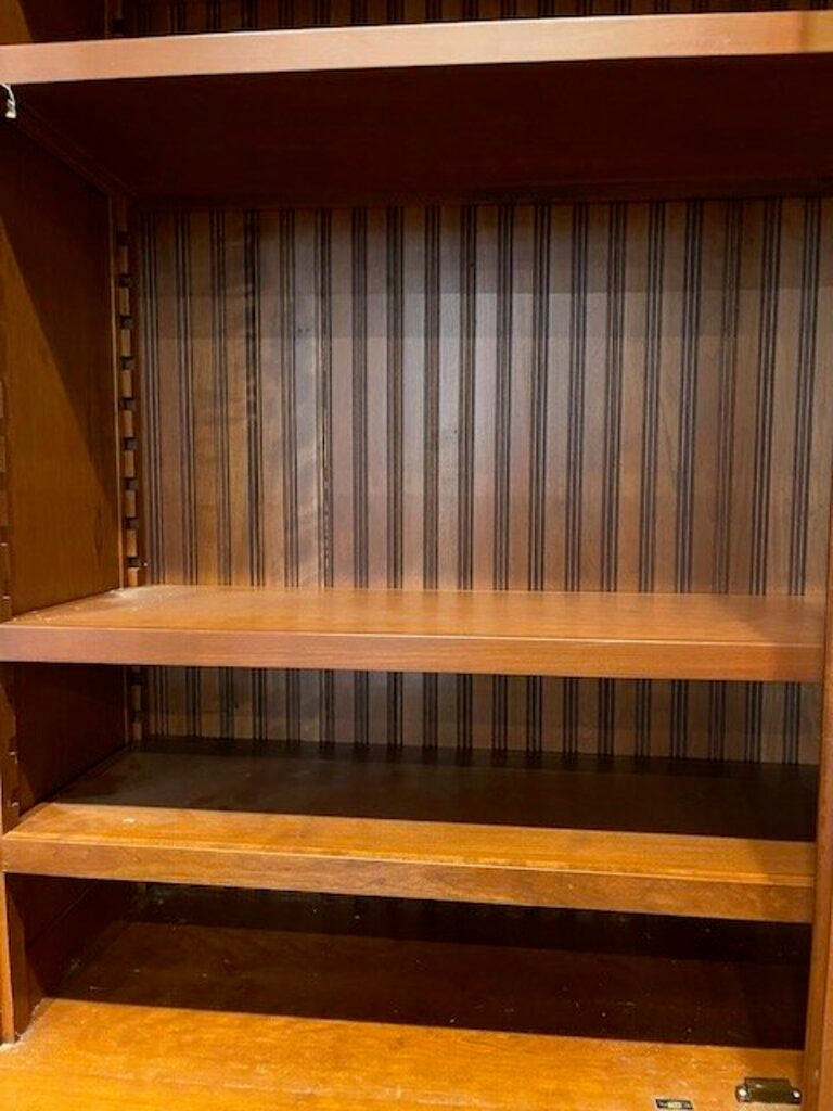 Custom Glass Front China Display Cabinet 64.5"W x 22.5"D x 103"T