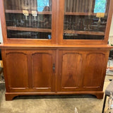 Custom Glass Front China Display Cabinet 64.5"W x 22.5"D x 103"T