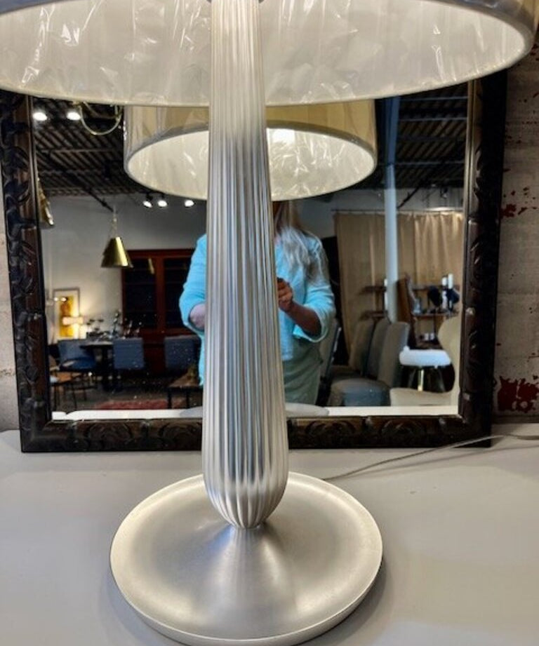 Single NEW Acquisitions Cuvello Lamp w/ Adjustable Height Harp 31"T