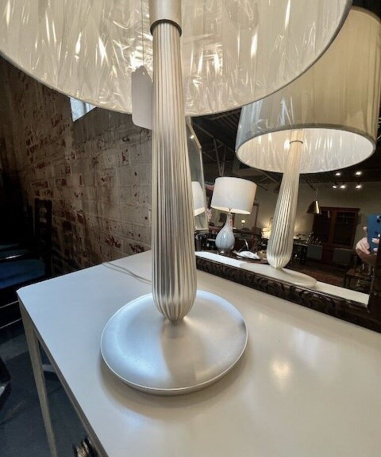 Single NEW Acquisitions Cuvello Lamp w/ Adjustable Height Harp 31"T