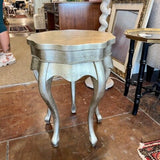 Silver Accent Table 17"Diam x 22.5"T