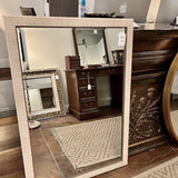 Mirror With Textured Trim 40" T x 27.5"W