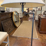 Restoration Hardware Swing Arm Floor Lamp 51.5"T x 21" Diam Shade