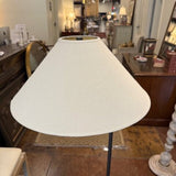 Restoration Hardware Swing Arm Floor Lamp 51.5"T x 21" Diam Shade