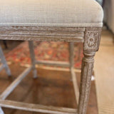 Pair Of Restoration Hardware Bar Stools 19.5"W x 19"D x 46"T x 25" Seat Height