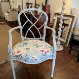 Painted French Chair 24"W x 15"D x 27.5"T