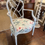 Painted French Chair 24"W x 15"D x 27.5"T