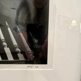 Framed Photo Signed Montey 20"W x 17"T