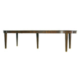 Lilian August Templeton Dining Table With Two Leaves Closed 78"L c 48"D x 30"H / 126"Long with leaves