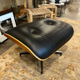 Original Herman Miller Eames Lounge Chair/Ottoman In Cherrywood With Registered Number. 32.75"W x 32.7"D x 31.5"T /Ottoman 26"W x 21.5"D x 17.5"T