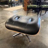Original Herman Miller Eames Lounge Chair /Ottoman In Cherrywood With Registerd Number 32.75"L x 32.75"D x 31.5"T/ ottoman 26"W x 21.5"D x 17.5 "T